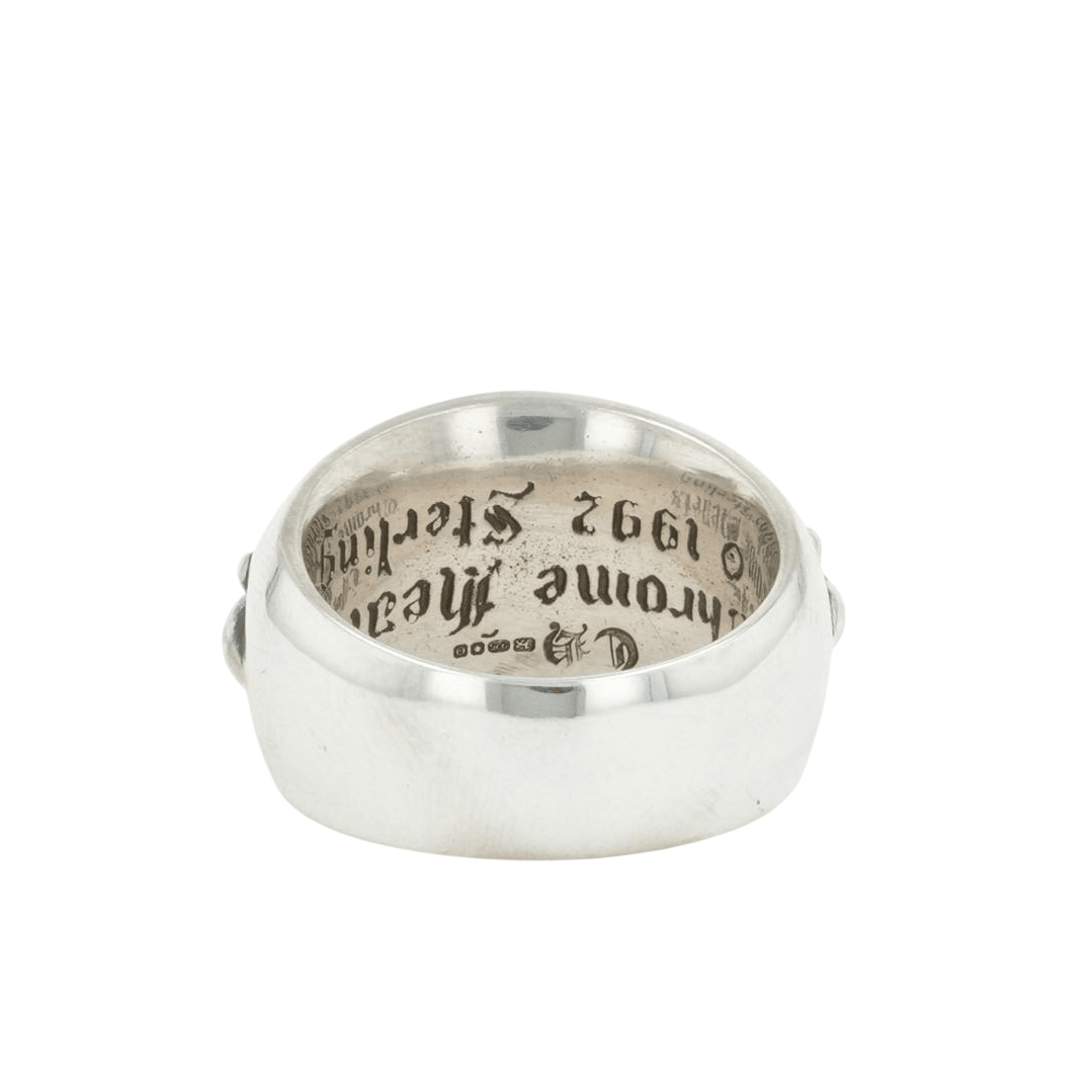 るんたった 　クロムハーツフローラルクロス　リング 16号 クロムハーツ フローラルクロス リング 16号 16.66g 中古｜CHROME