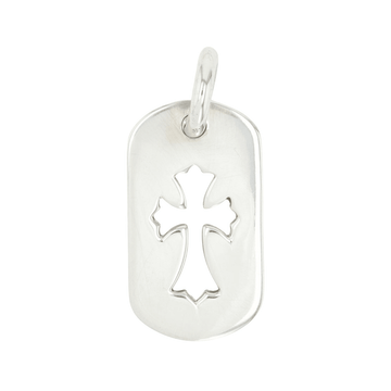 スモールカットアウトクロス ドッグタグ SML CO CROSS DOG TAG 【シルバーネックレストップ チャーム】