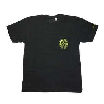 ホースシューバックプリント 【Tシャツ】【ブラック×イエロー】【新品】 SIZE:M
