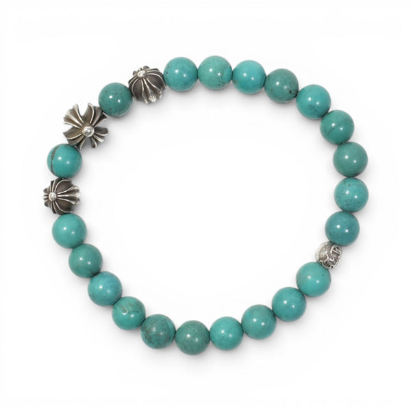 8mm ビーズブレスレット 8mm BEAD 【シルバーブレスレット】