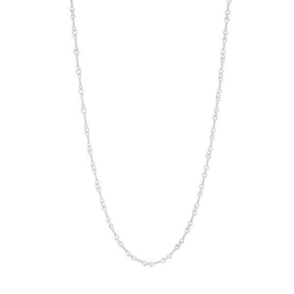 18KWG ツイストチェーン 24インチ T24 NECK CHAIN 【ホワイトゴールドネックレス チェーン】