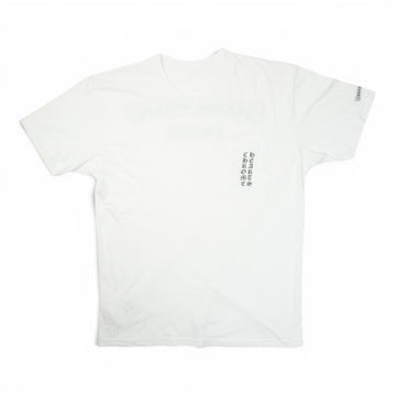 大阪限定スクロールラベルバックプリント 【Tシャツ】【ホワイト】 SIZE:XL