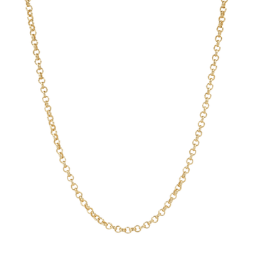 22K ロールチェーン 20インチ R20 NECK CHAIN 【ゴールドネックレス チェーン】