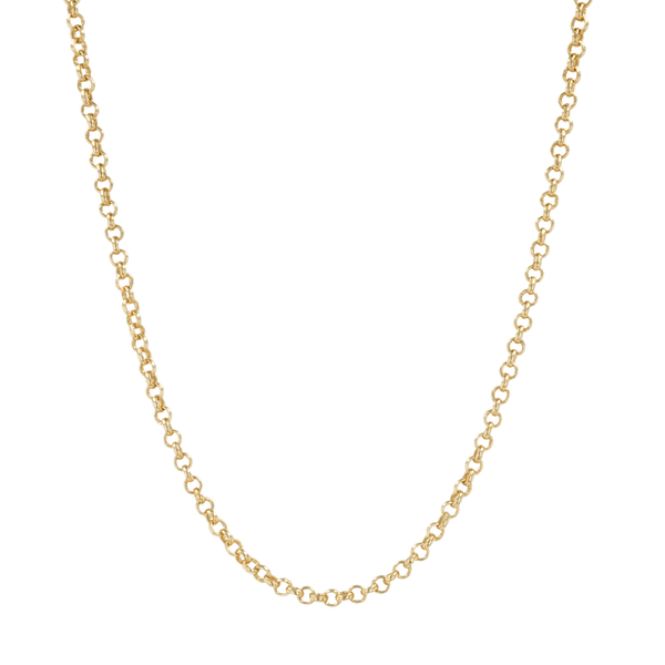 22K ロールチェーン 20インチ R20 NECK CHAIN 【ゴールドネックレス チェーン】