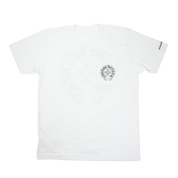ホースシューバックプリント 【Tシャツ】【ホワイト×ブラック】【新品】 SIZE:L