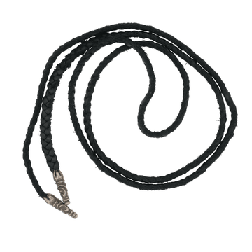 レザーブレイド スクロールチップ SC LEATHER BRAID 【レザーネックレス】