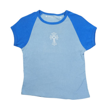 セメタリーバックプリント 【Tシャツ】【ブルー】 SIZE:L