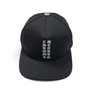 英字刺繍 【ベースボールキャップ/BASEBALL CAP】【ブラック】【新品】 SIZE:ONE
