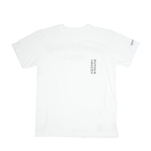 大阪限定スクロールラベルバックプリント 【Tシャツ】【ホワイト】 SIZE:S