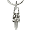 クリップキーチェーン クラシックショート CLIP KEY CHAIN CLASSIC SHORT 【シルバーキーチェーン】