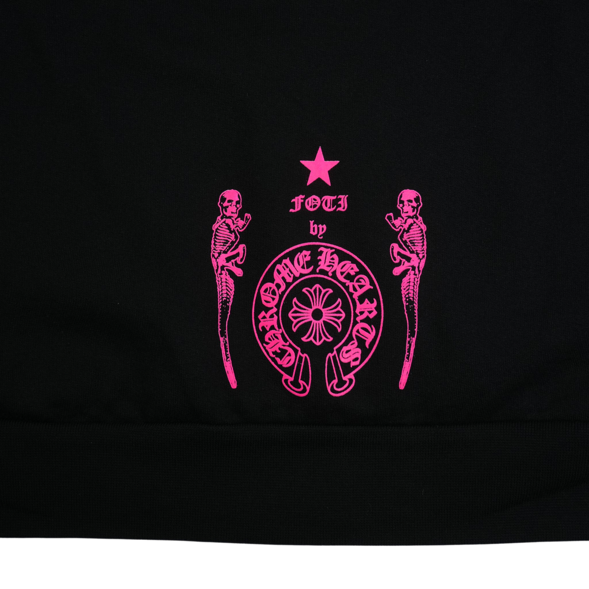 フォティプリント 【パーカー】【ブラック×ピンク】【新品】 SIZE:L