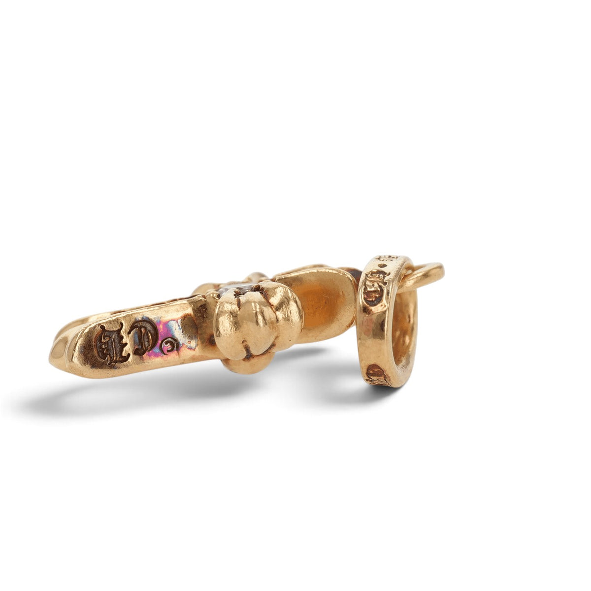 22K ベイビーファット PAVE DIA CRS BBYFAT 【ゴールドネックレストップ チャーム パヴェ ダイヤモンド】