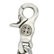 クリップキーチェーン クラシックショート CLIP KEY CHAIN CLASSIC SHORT 【シルバーキーチェーン】