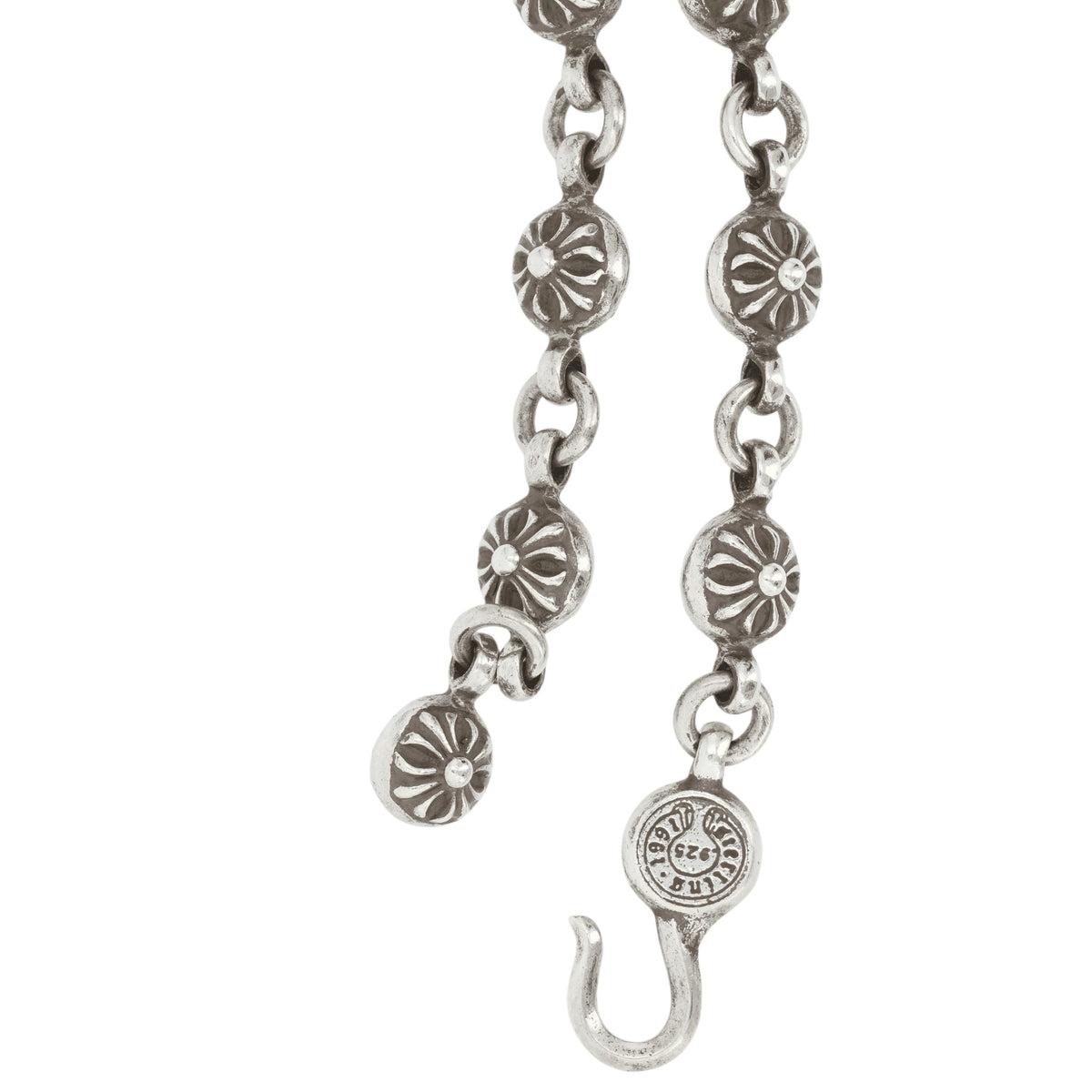 スモールCHクロス/クロスボールチェーン 20インチ SC20 SML CH CROSS/CROSS BALL CHAIN 【シルバーネックレストップ チェーン 一体型】