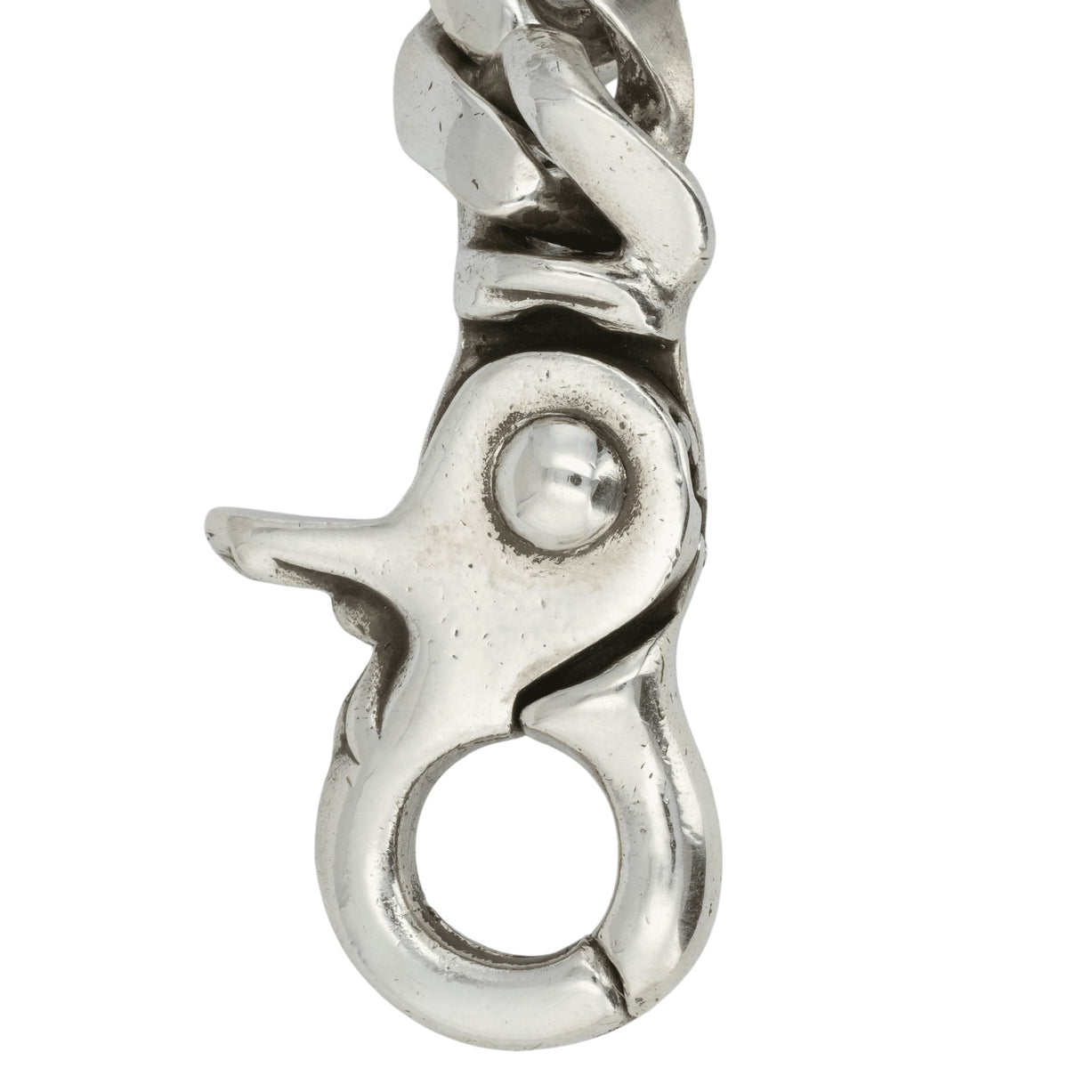 クリップキーチェーン クラシックショート CLIP KEY CHAIN CLASSIC SHORT 【シルバーキーチェーン】