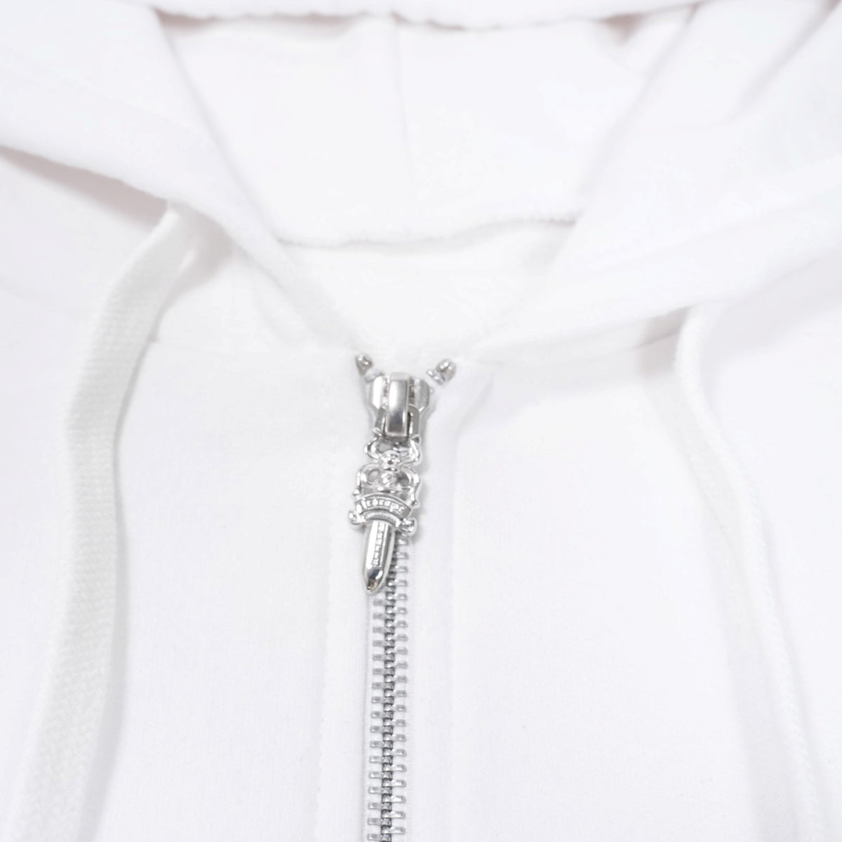 Tバー/アーチロゴバックプリント 【ジップパーカー】【ホワイト】【新品】 SIZE:S