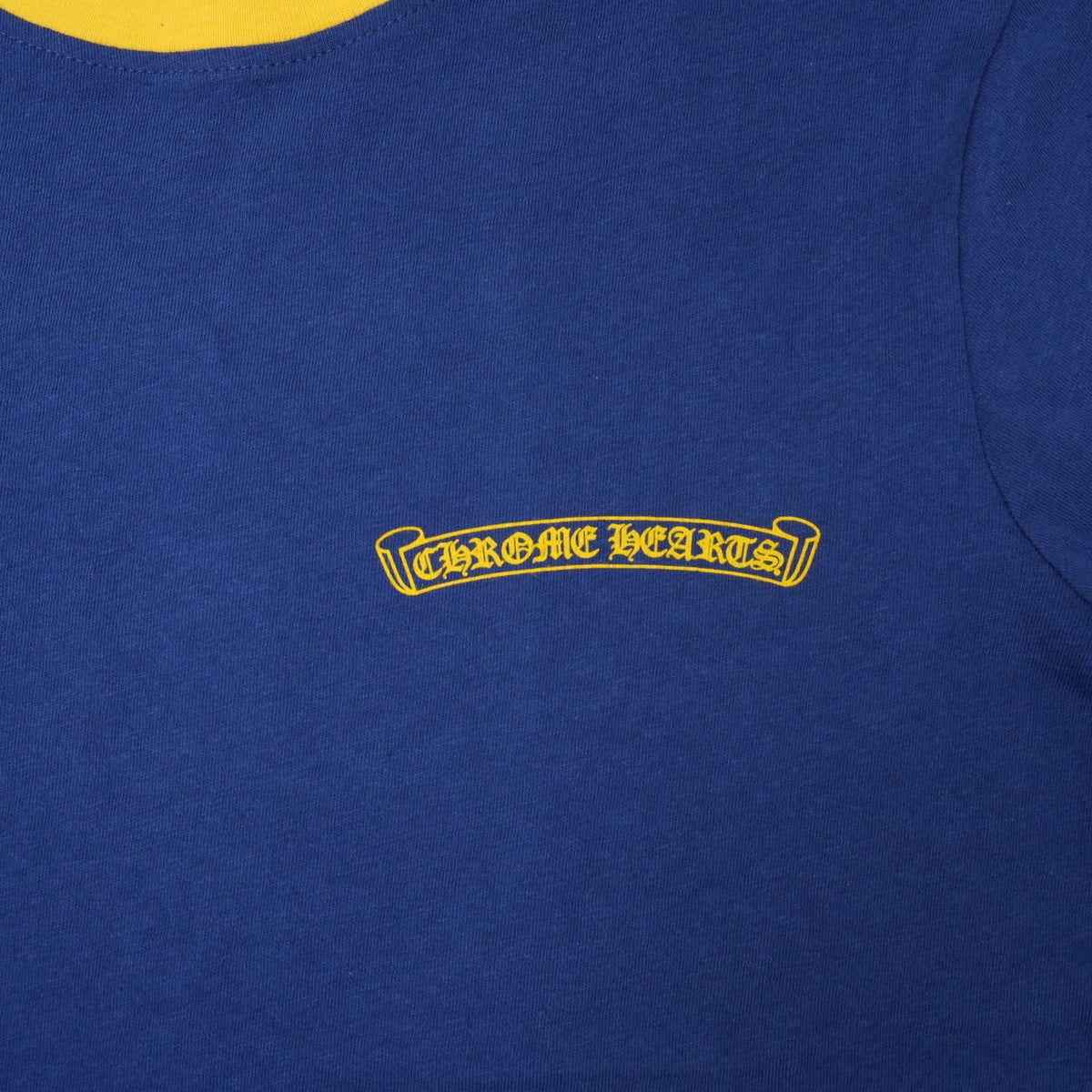 ホースシューバックプリント ROLLER SKATE 【Tシャツ】【ネイビー×イエロー】【新品】 SIZE:S