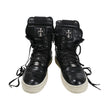×リックオウエンス CHクロス付きジオバスケット CH CROSS GEOBASKET【レザースニーカー】SIZE:43