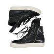 ×リックオウエンス CHクロス付きジオバスケット CH CROSS GEOBASKET【レザースニーカー】SIZE:43