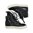 ×リックオウエンス CHクロス付きジオバスケット CH CROSS GEOBASKET【レザースニーカー】SIZE:43