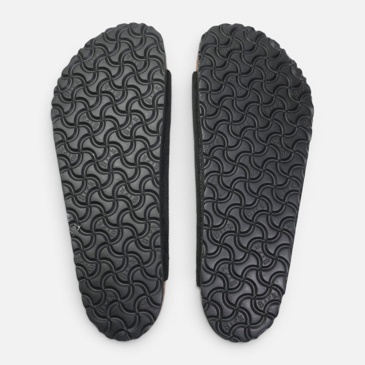 ×ビルケンシュトック アリゾナ BIRKENSTOCK ARIZONA 【ガンスリンガー付きレザーサンダル】【ブラック】【新品】SIZE:45