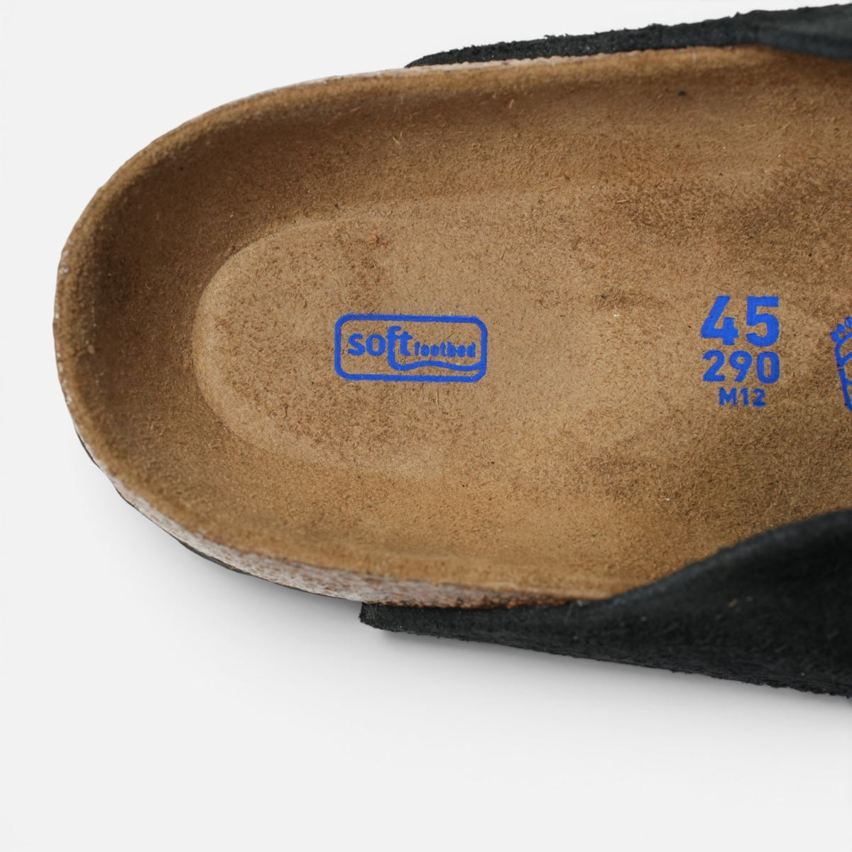 ×ビルケンシュトック アリゾナ BIRKENSTOCK ARIZONA 【ガンスリンガー付きレザーサンダル】【ブラック】【新品】SIZE:45
