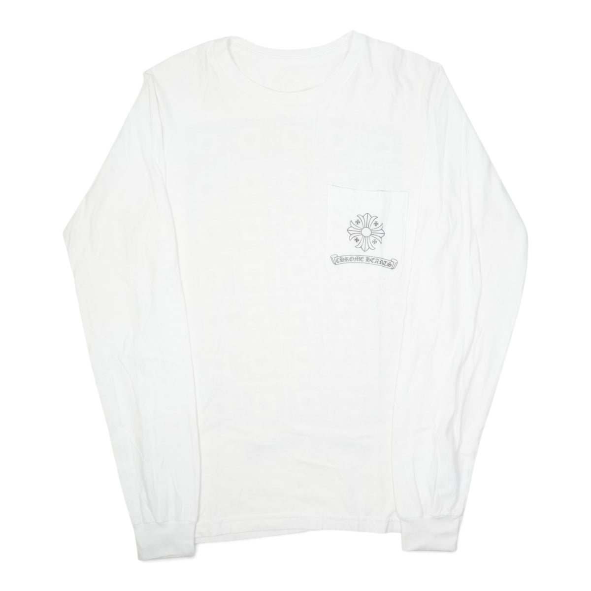 CHプラスバックプリント 【カットソー】【ホワイト】 SIZE:S