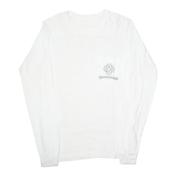 CHプラスバックプリント 【カットソー】【ホワイト】 SIZE:S