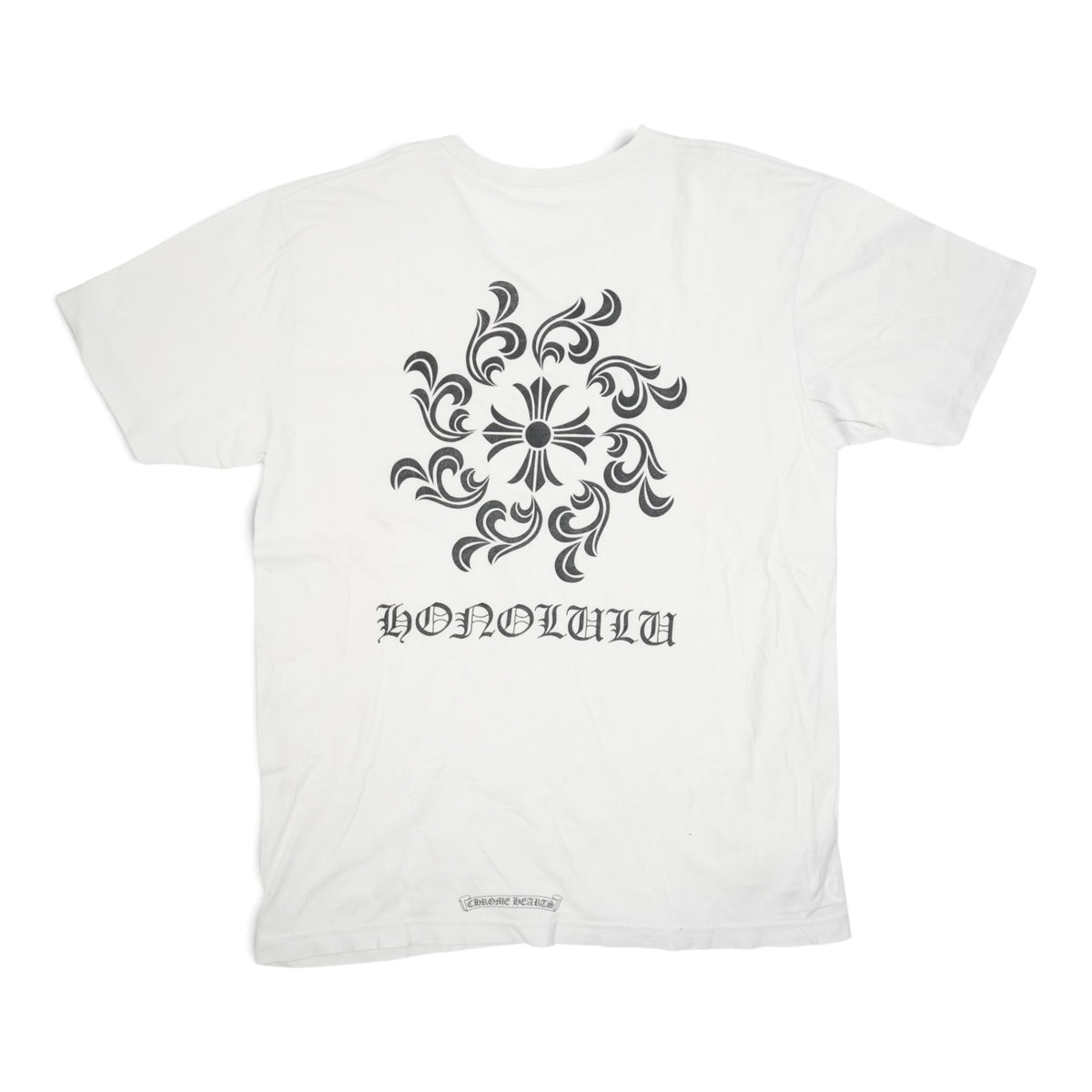ホノルル限定ホースシュープリント 【Tシャツ】【ホワイト】 SIZE:L