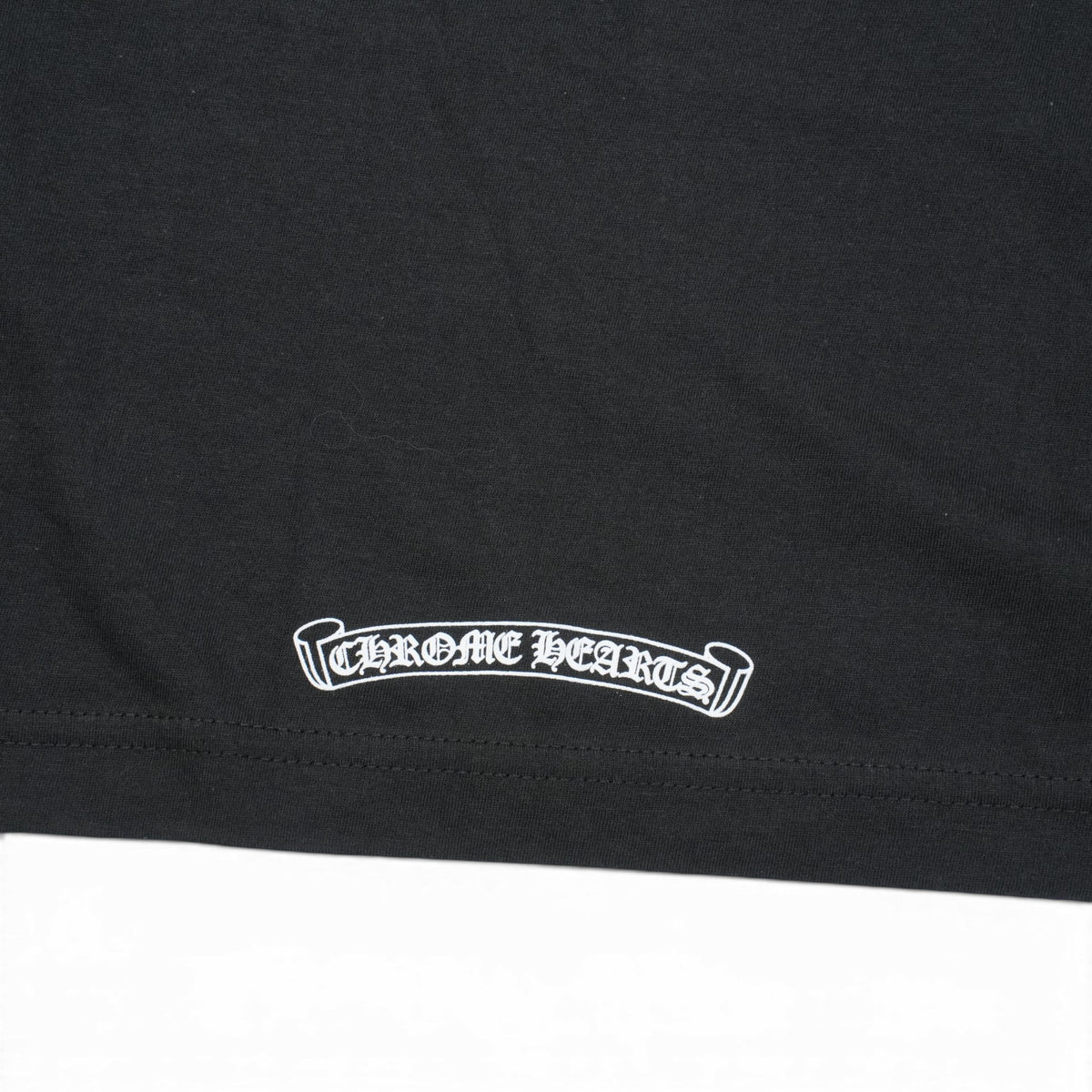 ネックロゴプリント 【Tシャツ】【ブラック×ホワイト】【新品】 SIZE:L