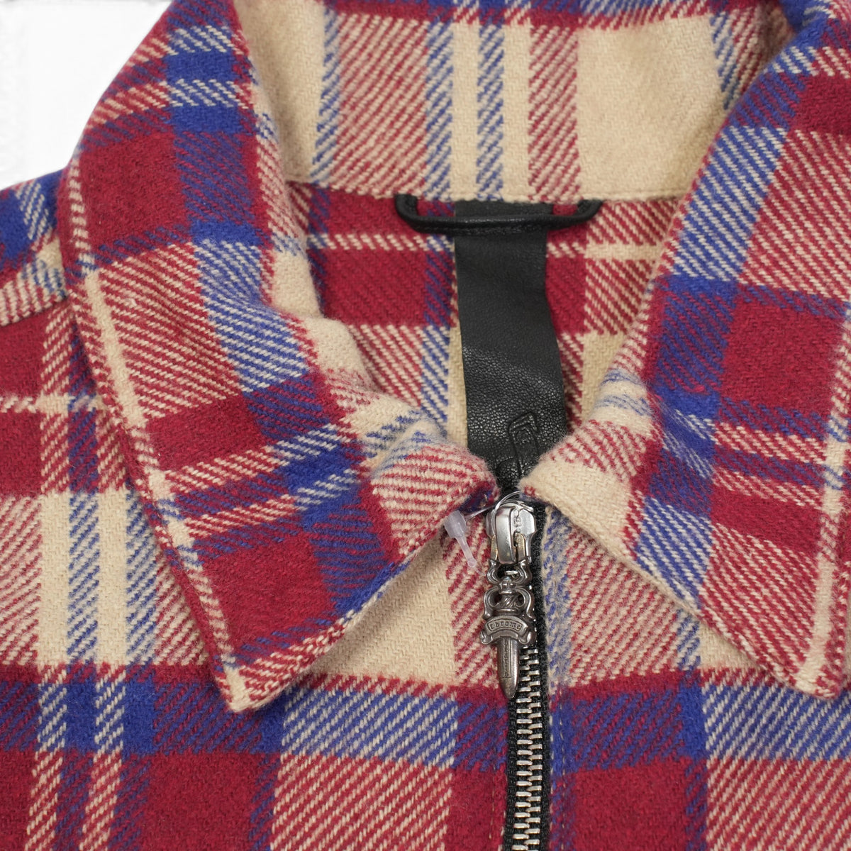 アンダードッグ UNDER DOG 【ハーフジップチェックシャツ】【レッド】 SIZE:S
