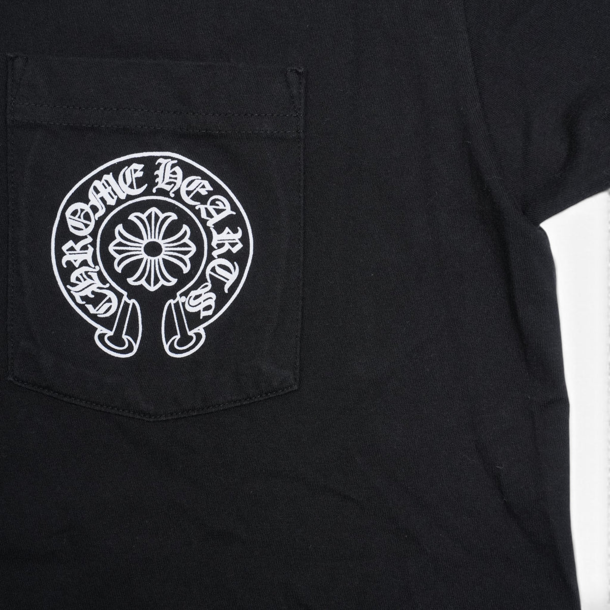 ホースシューバックプリント 【Tシャツ】【ブラック】 SIZE:L