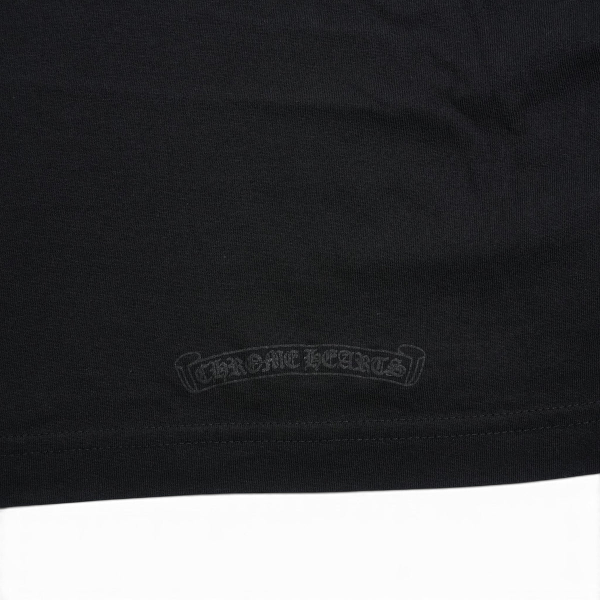 ネックロゴ袖プリント 【カットソー】【ブラック×ブラック】【新品】 SIZE:M