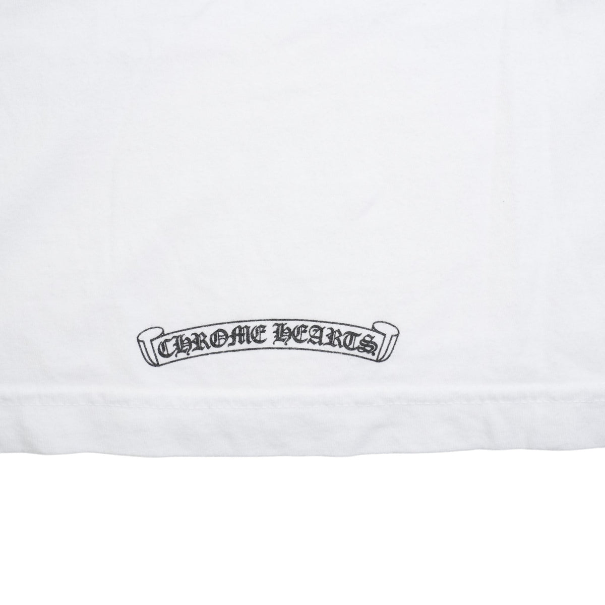 ホースシューバックプリント 【Tシャツ】【ホワイト】 SIZE:L