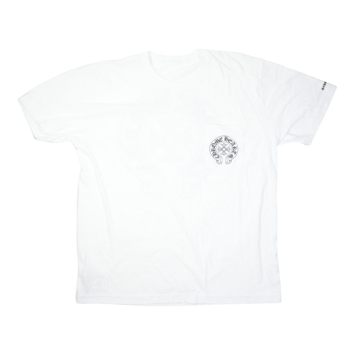 ホースシューバックプリント 【Tシャツ】【ホワイト】【新品】 SIZE:XL