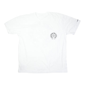 ホースシューバックプリント 【Tシャツ】【ホワイト】【新品】 SIZE:XL