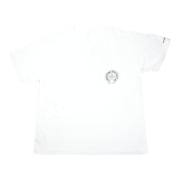 ホースシューバックプリント 【Tシャツ】【ホワイト】【新品】 SIZE:XXL