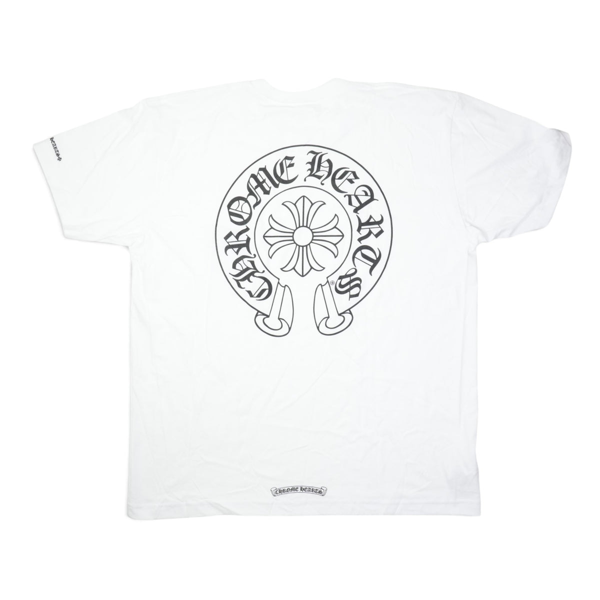 ホースシューバックプリント 【Tシャツ】【ホワイト】【新品】 SIZE:XL