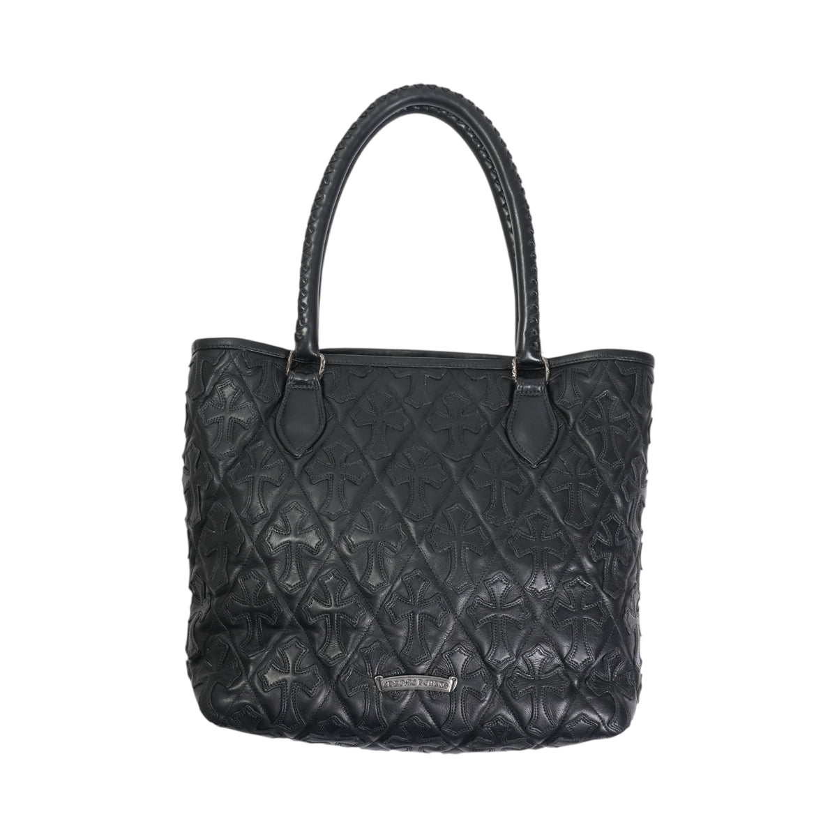 フィリグリークロスパッチ付き キルティングFSトート FILIGREE CROSS PATCH FS TOTE【レザートートバッグ】