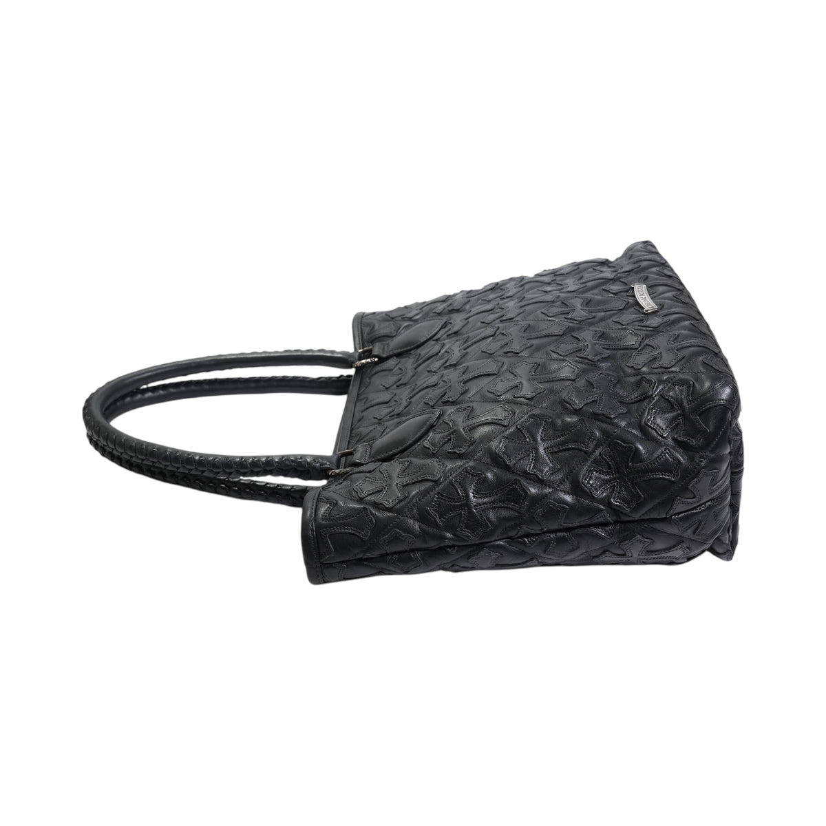 フィリグリークロスパッチ付き キルティングFSトート FILIGREE CROSS PATCH FS TOTE【レザートートバッグ】