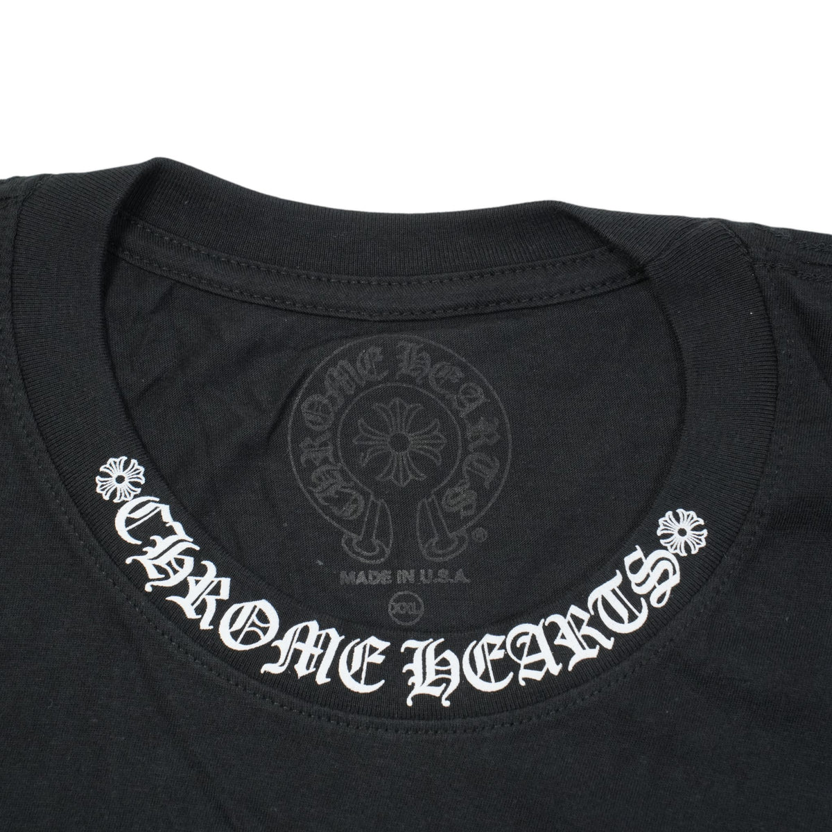 ネックロゴプリント 【Tシャツ】【ブラック】【新品】SIZE:XXL