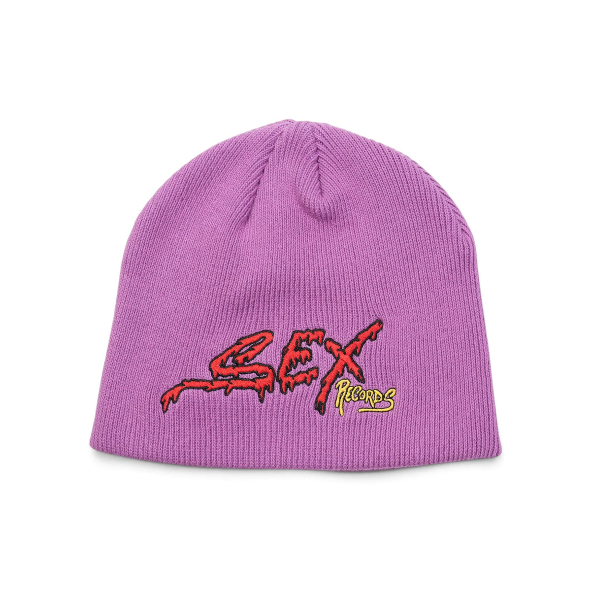 ×アンチプロモ セックスレコード ANTI PROMO SEX RECORDS 【ビーニー】【パープル】【新品】SIZE:one