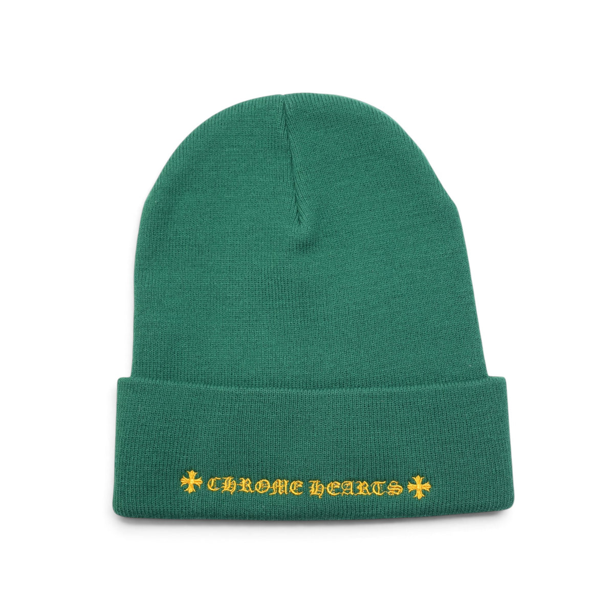CH刺繍 【ニット帽/ビーニー/WATCH CAP】【グリーン】【新品】 SIZE:ONE