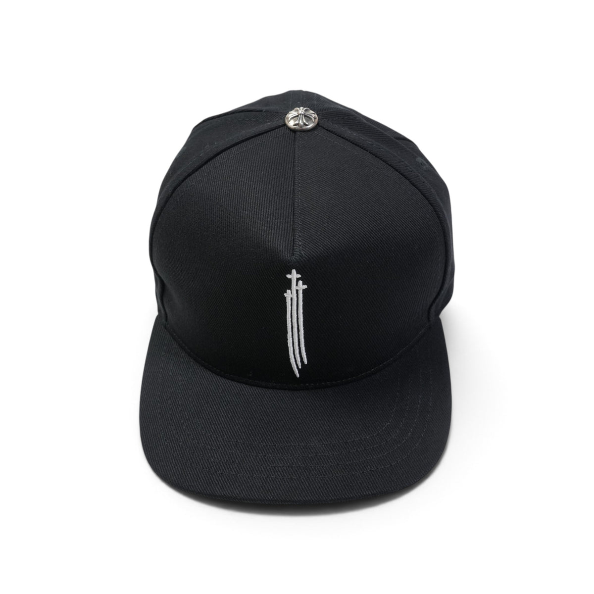 RS3刺繍 【ベースボールキャップ/BASEBALL CAP】【ブラック×ホワイト】【新品】 SIZE:ONE