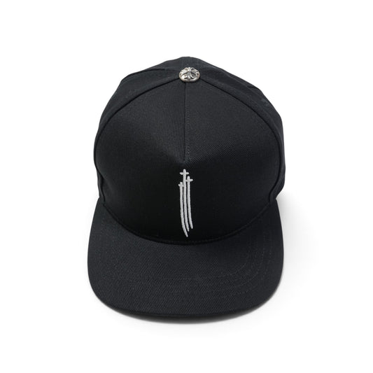 RS3刺繍 【ベースボールキャップ/BASEBALL CAP】【ブラック×ホワイト】【新品】 SIZE:ONE