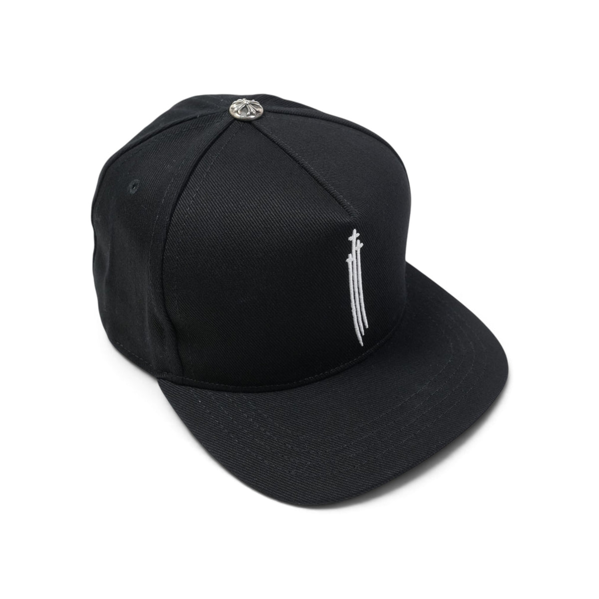 RS3刺繍 【ベースボールキャップ/BASEBALL CAP】【ブラック×ホワイト】【新品】 SIZE:ONE