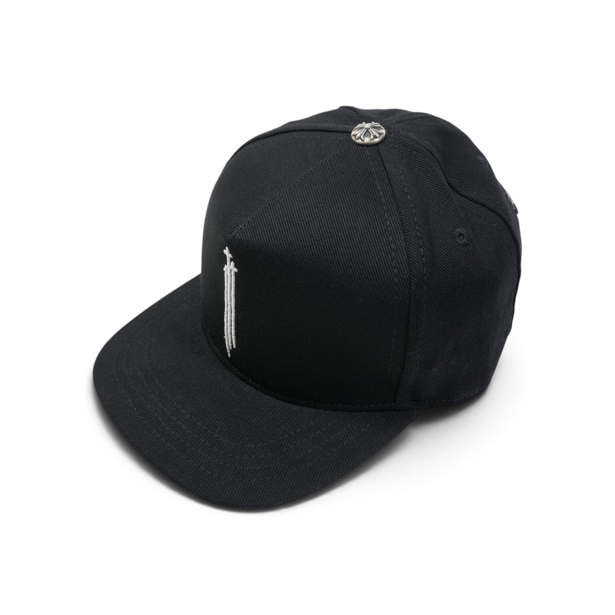 RS3刺繍 【ベースボールキャップ/BASEBALL CAP】【ブラック×ホワイト】【新品】 SIZE:ONE