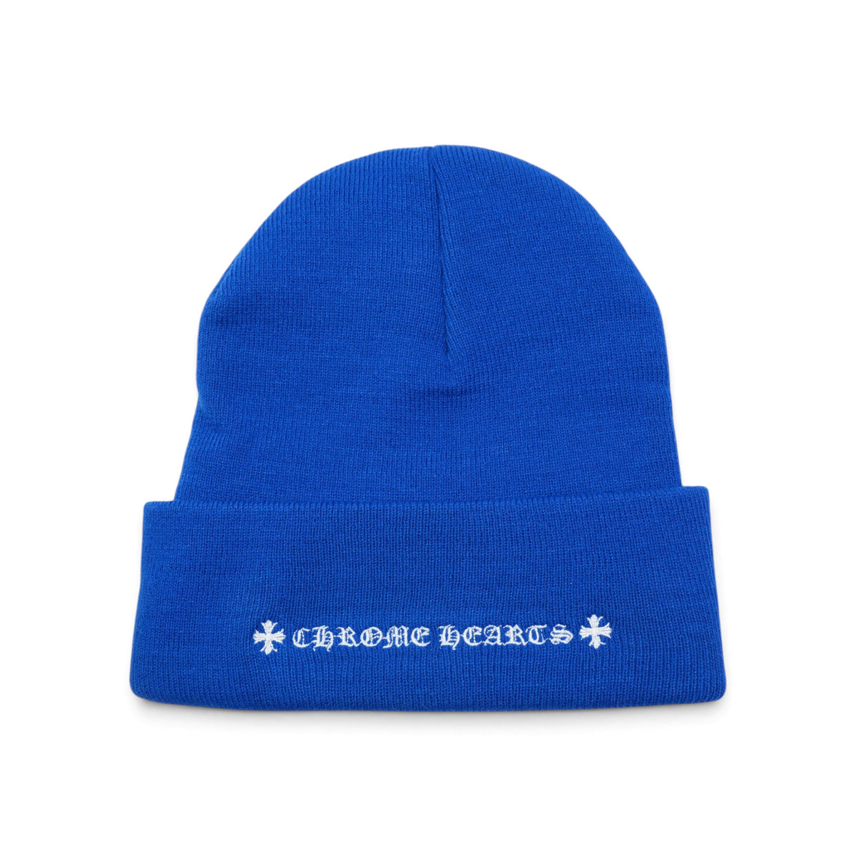 CH刺繍 【ニット帽/ビーニー/WATCH CAP】【ブルー】【新品】 SIZE:ONE