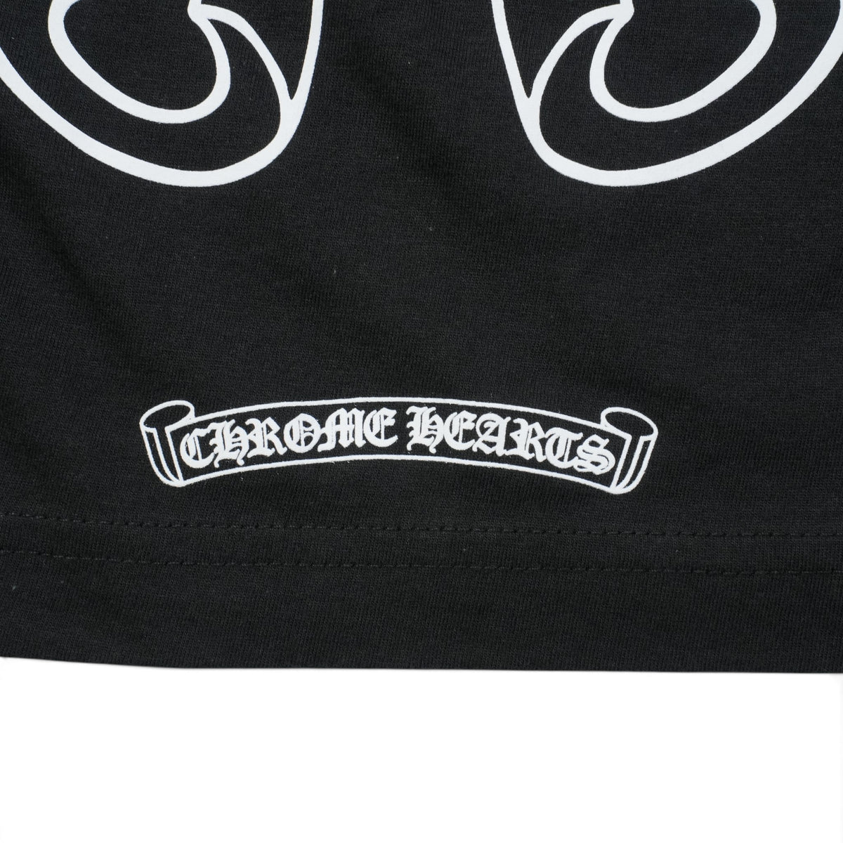 袖フローラルホースシューバックプリント 【カットソー】【ブラック】【新品】 SIZE:L