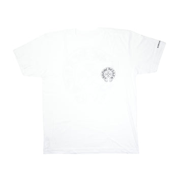 ホースシューバックプリント 【Tシャツ】【ホワイト】【新品】 SIZE:L